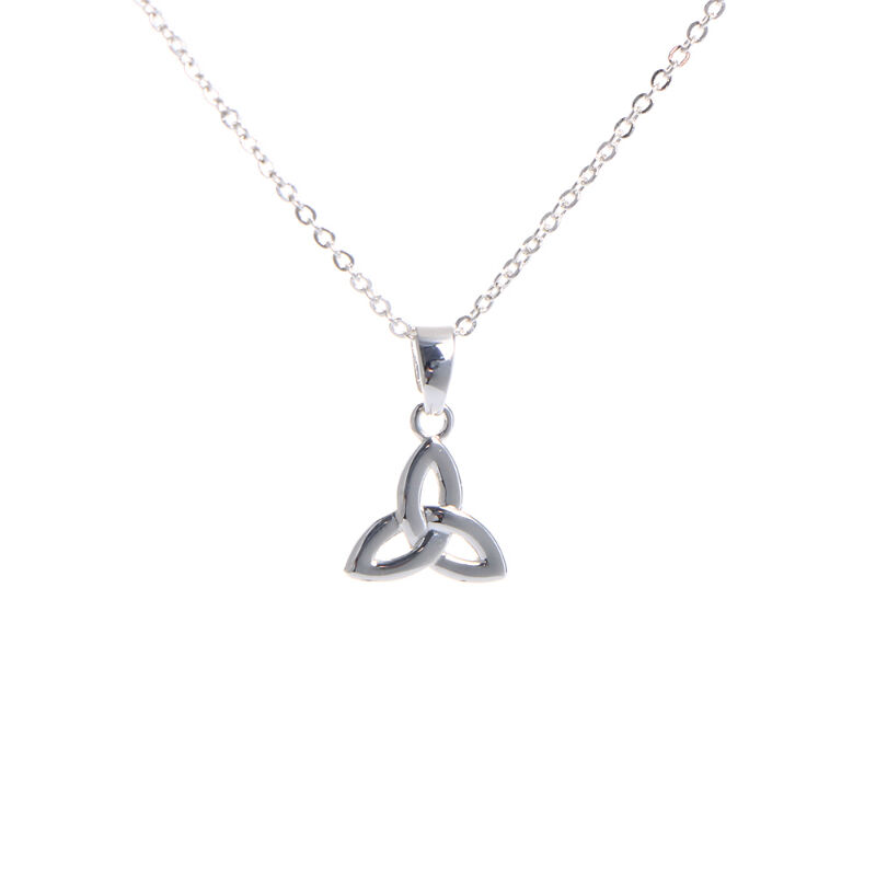 Grá Collection Silver Plated Trinity Knot Pendant